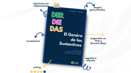 Product image for der, die, das – Explicado paso a paso con reglas, ejemplos, vocabulario y ejercicios