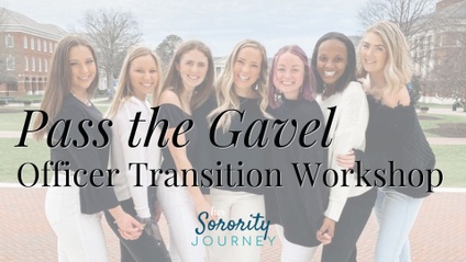 Product image for Pass The Gavel: Officer Transition Workshop