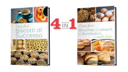 Product image for Collana DOLCI DA FORNO 4in1 BASIC: Biscotti, Brioches, Torte, Cake 📚
