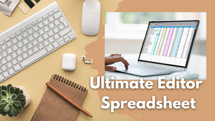 Product image for Ultimate Editor Spreadsheet