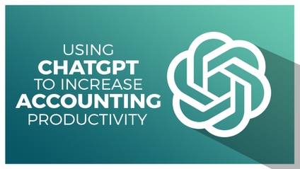 Product image for Using ChatGPT to Increase Accounting Productivity