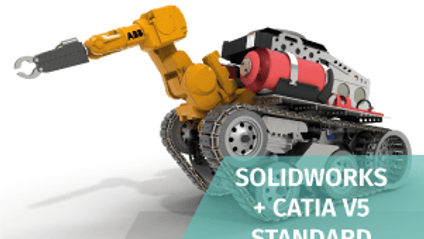 Product image for Técnico en Diseño Industrial con SolidWorks y Catia V5 (700h)