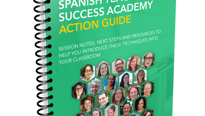 Product image for Spanish Teacher Success Academy Action Guide