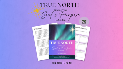 Product image for True North - Finding Your Soul's Purpose in Midlife Workbook