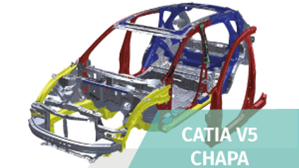 Product image for Diseño de Chapa Metálica con Catia V5 (50h)