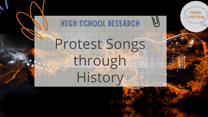 Product image for High School Research: Protest Songs Through History (Fall 2025)