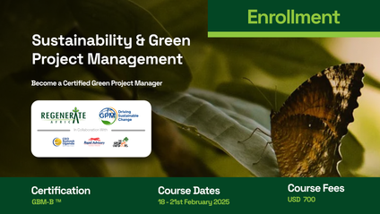 Product image for Sustainability and Green Project Management (GPM-B™) Certification