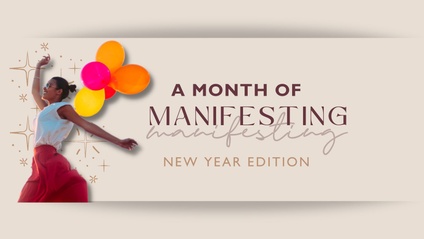 Product image for A Month of Manifesting