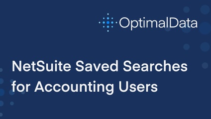 Product image for NetSuite Saved Searches for Accounting Users