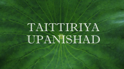 Product image for Taittiriya Upanishad
