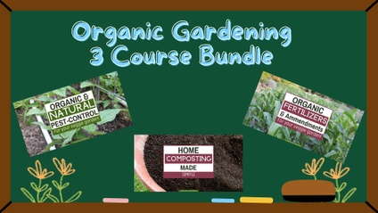 Product image for Organic Gardening Mini-Course Starter Bundle