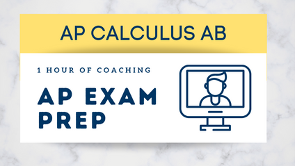 Product image for 1-to-1 AP Coaching for AP Calculus AB