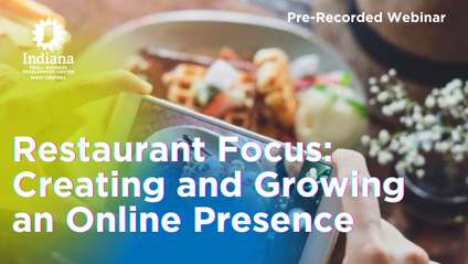 Product image for Restaurant Focus: Creating and Growing an Online Presence
