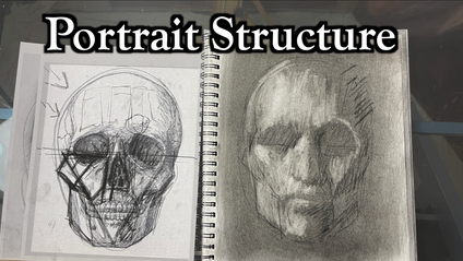 Product image for Portrait Structure - Portrait Drawing & Painting From Life  