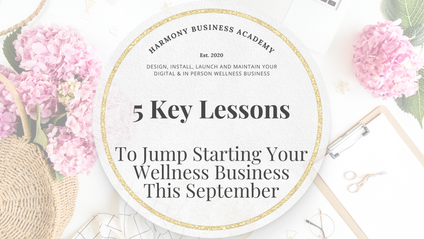Product image for 5 Key Lessons To Kick Start Your Health & Wellness Business