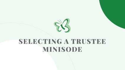 Product image for Selecting a Trustee Minisode