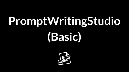 Product image for PromptWritingStudio  (Basic)