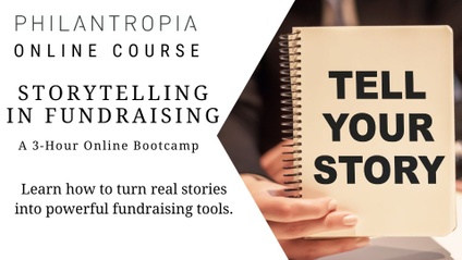 Product image for Storytelling in Fundraising: A 3-Hour Online Bootcamp