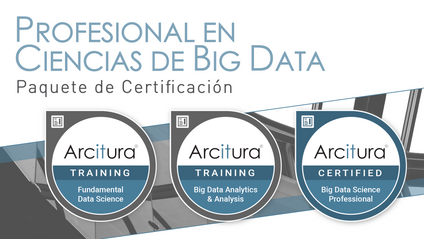 Product image for Paquete de Certificación para Profesional en Ciencias de Big Data