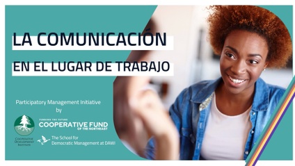 Product image for Fundamentos de Cooperativas de Trabajadores:  La Comunicacion en el lugar de trabajo