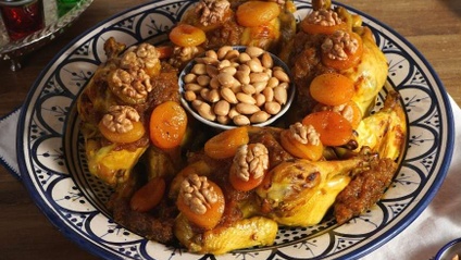 Product image for Moroccan Cornish Hens with Caramelized Apricots
