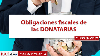 Product image for Obligaciones fiscales de las DONATARIAS