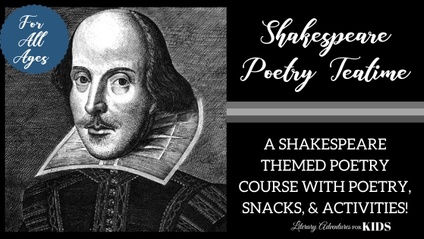 Product image for Poetry Teatime ~ Shakespeare Edition