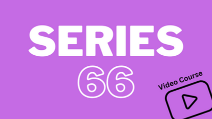 Product image for Series 66 Video Course