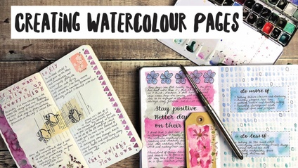 Product image for Creating Watercolour Journal Pages
