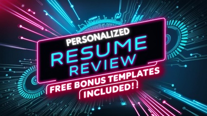 Product image for Personalized Video Resume Review