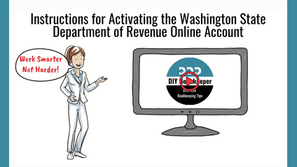 Product image for Instructions for Activating the Washington State Department of Revenue Online Account