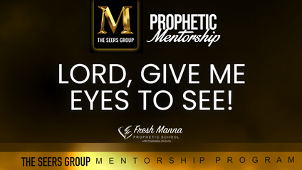 Product image for Mentorship: Lord, Give Me Eyes To See