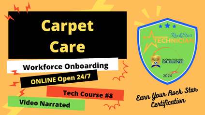 Product image for Rock Star Onboarding #8 Carpet Care