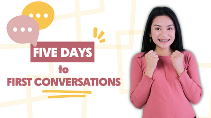 Product image for Five Days to First Conversations