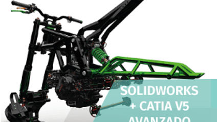 Product image for Técnico en Diseño Industrial Avanzado con SolidWorks y Catia V5 (900h)