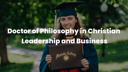 Product image for Doctor of Philosophy in Christian Leadership and Business