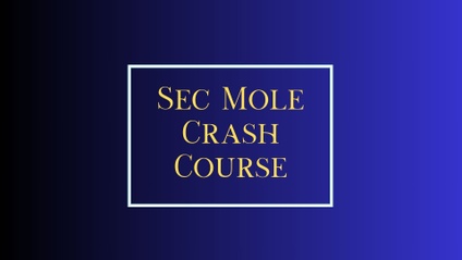 Product image for Mole crash course