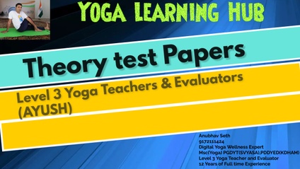Product image for Level 3 Yoga Teachers and Evaluators