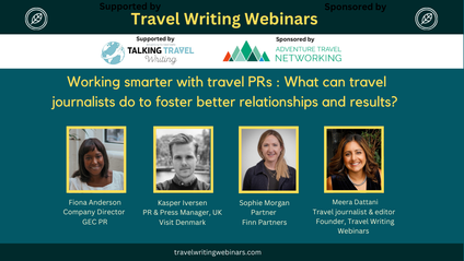 Product image for Webinar: Working smarter with travel PRs: What can travel journalists do to foster better relationships and results?