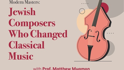 Product image for Modern Masters: Jewish Composers Who Changed Classical Music
