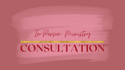 Product image for In-Person Ministry Development Consultation