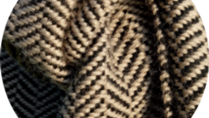 Product image for Herringbone on a rigid heddle loom