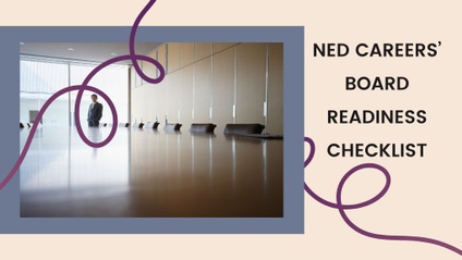 Product image for The Board Readiness Checklist