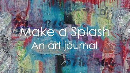 Product image for Make a Splash - an art journal