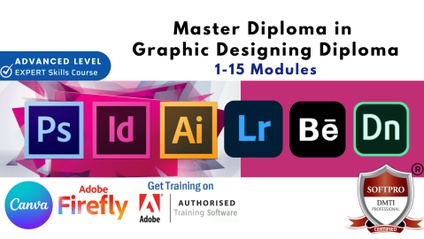 Product image for (1-15 Modules) Master Graphic Designing Diploma 