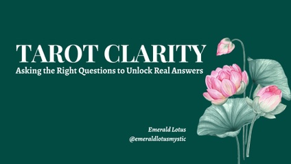 Product image for Tarot Clarity: Asking the Right Questions to Unlock Real Answers