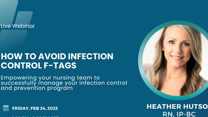 Product image for How to Avoid Infection Control F-tags