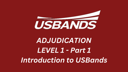Product image for Level 1 (Part One) - Introduction to the USBands Organization