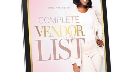 Product image for Complete Vendor List Ebook