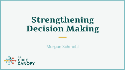 Product image for Strengthening Decision Making
